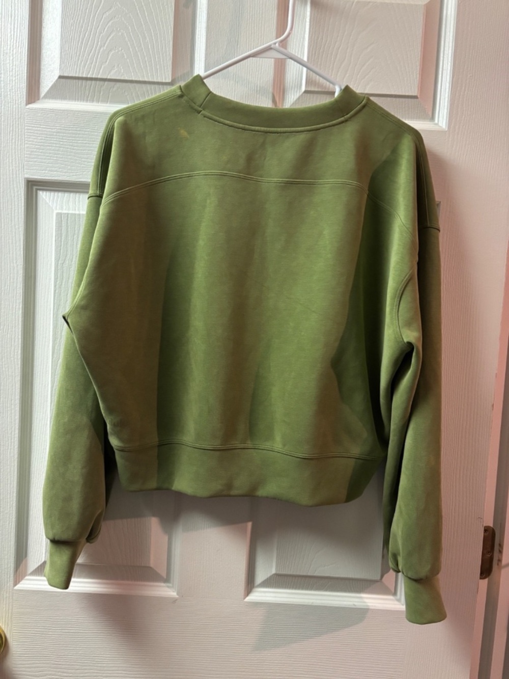 Lululemon Green Crewneck - Size 6 - Picture 2 of 2